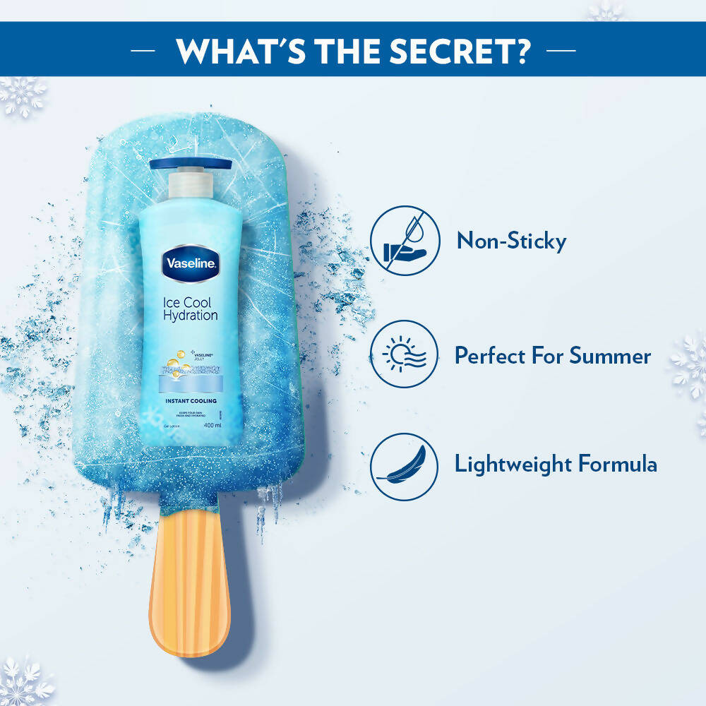 Buy Vaseline Ice Cool Hydration Body Lotion from DrMediCart, Ship from India to USA