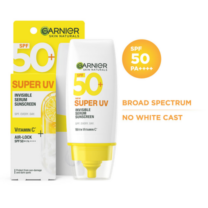 Garnier Super UV Invisible Serum Sunscreen