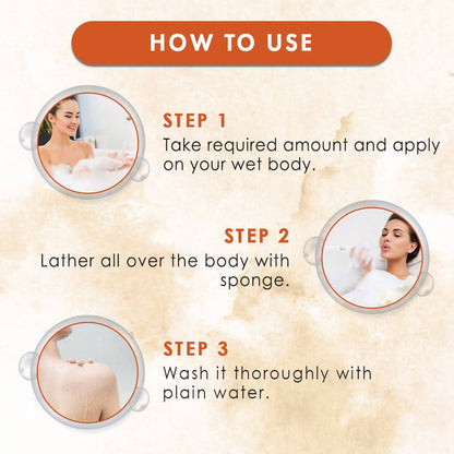 Wow Skin Science Strawberry & Peach Foaming Body Wash - Drmedicart
