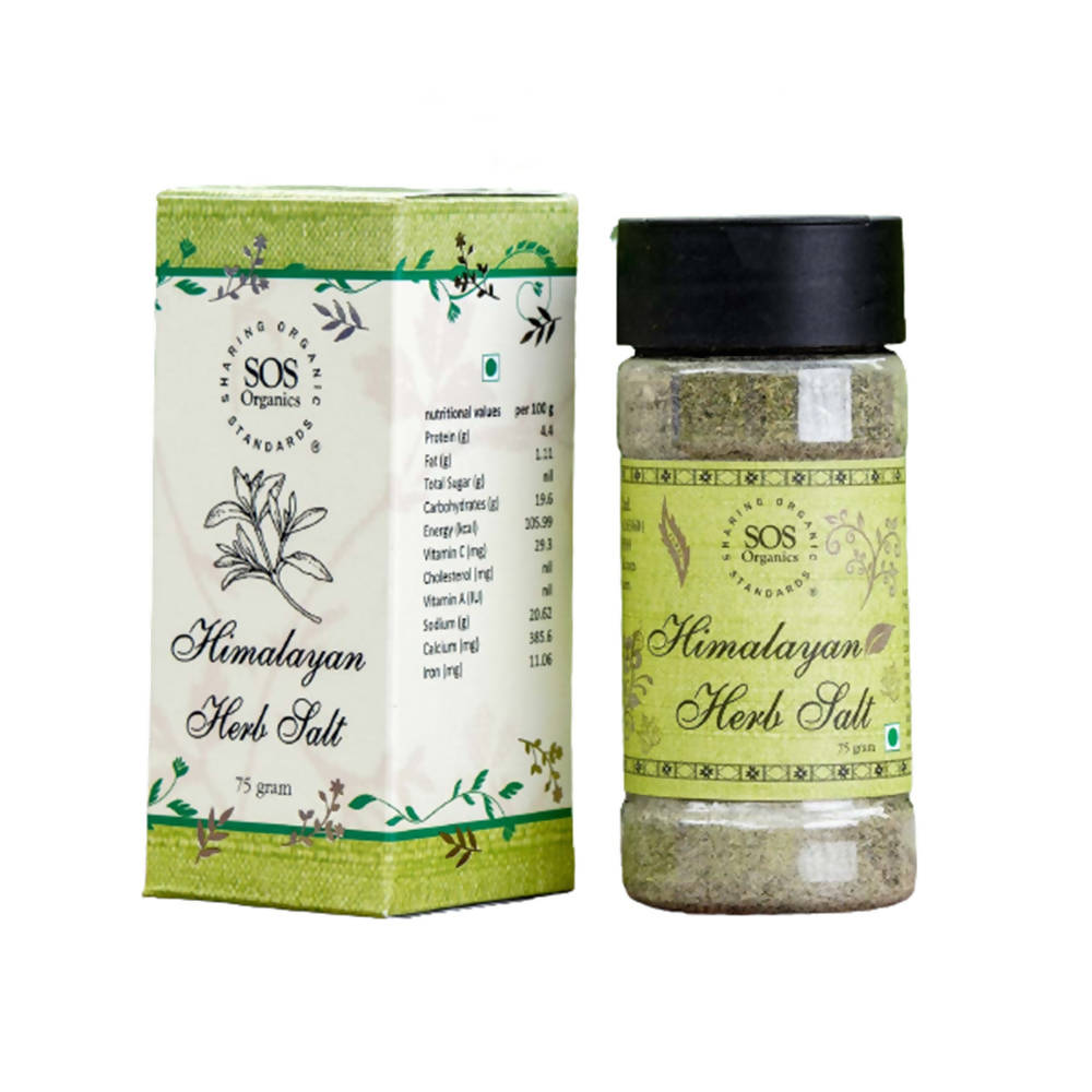 SOS Organics Himalayan Herb Salt