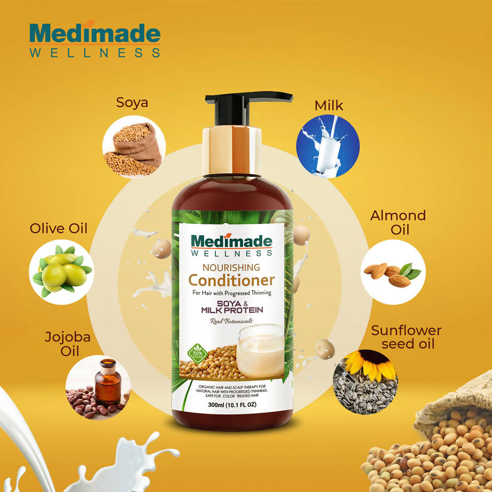 Medimade Wellness Nourishing Conditioner With Soya & Milk Protein - DrMediCart