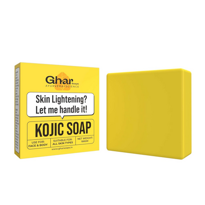 Ghar Soaps Kojic Acid 2% Soap with Niacinamide