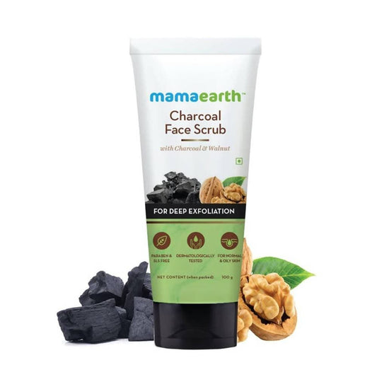 Buy Mamaearth Charcoal Face Scrub For Deep Exfoliation from DrMediCart, Ship from India to USA