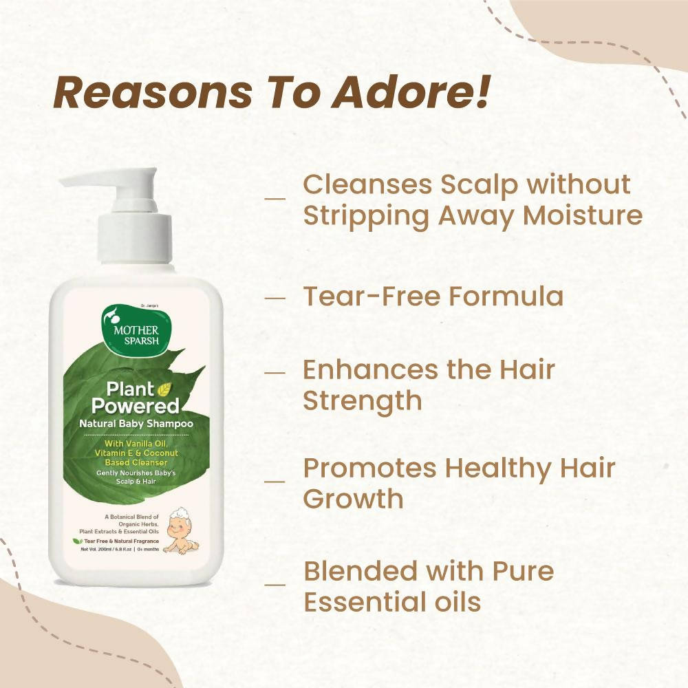 Mother Sparsh Plant Powered Natural Baby Shampoo