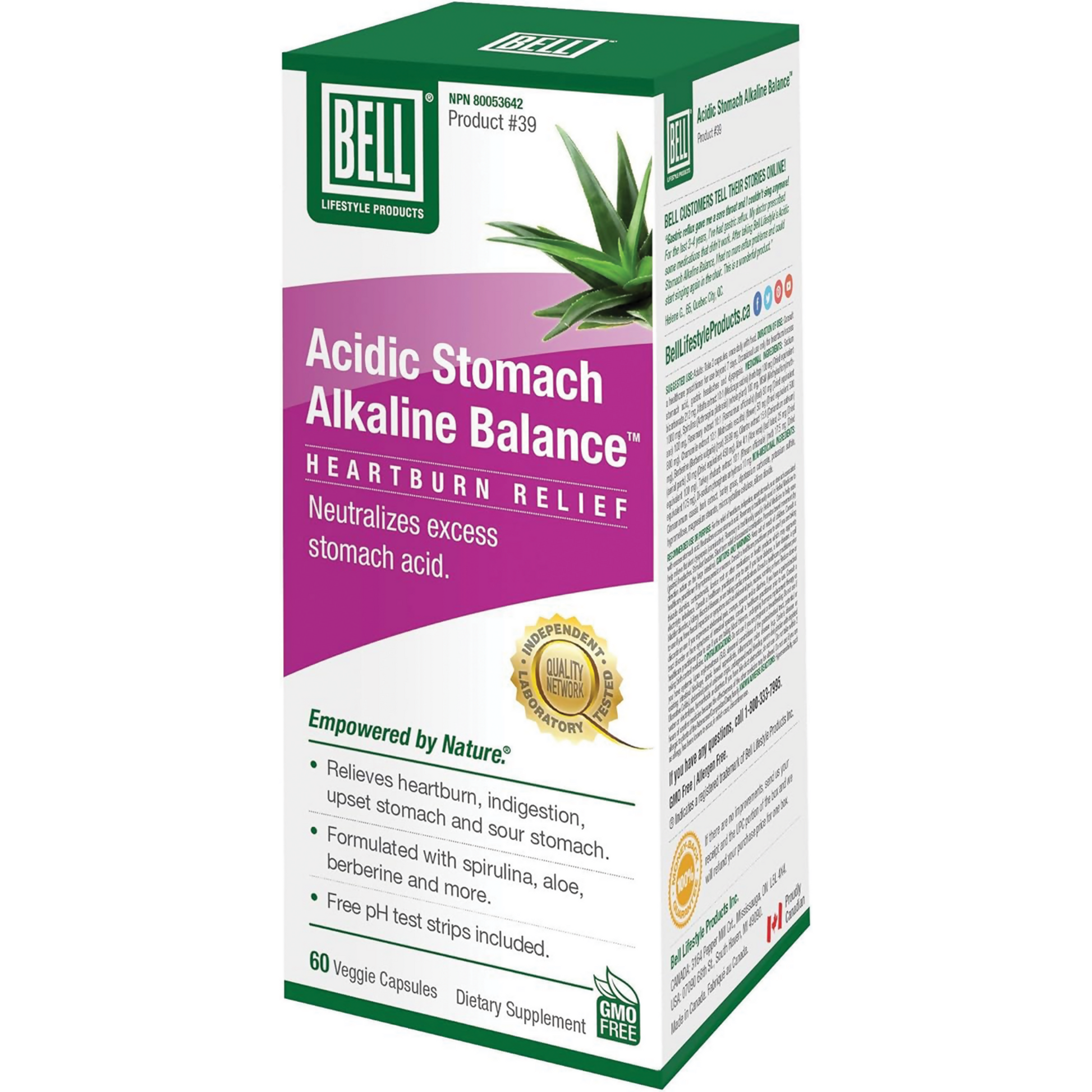 The Ayur House Acidic Stomach Alkaline Balance Capsules