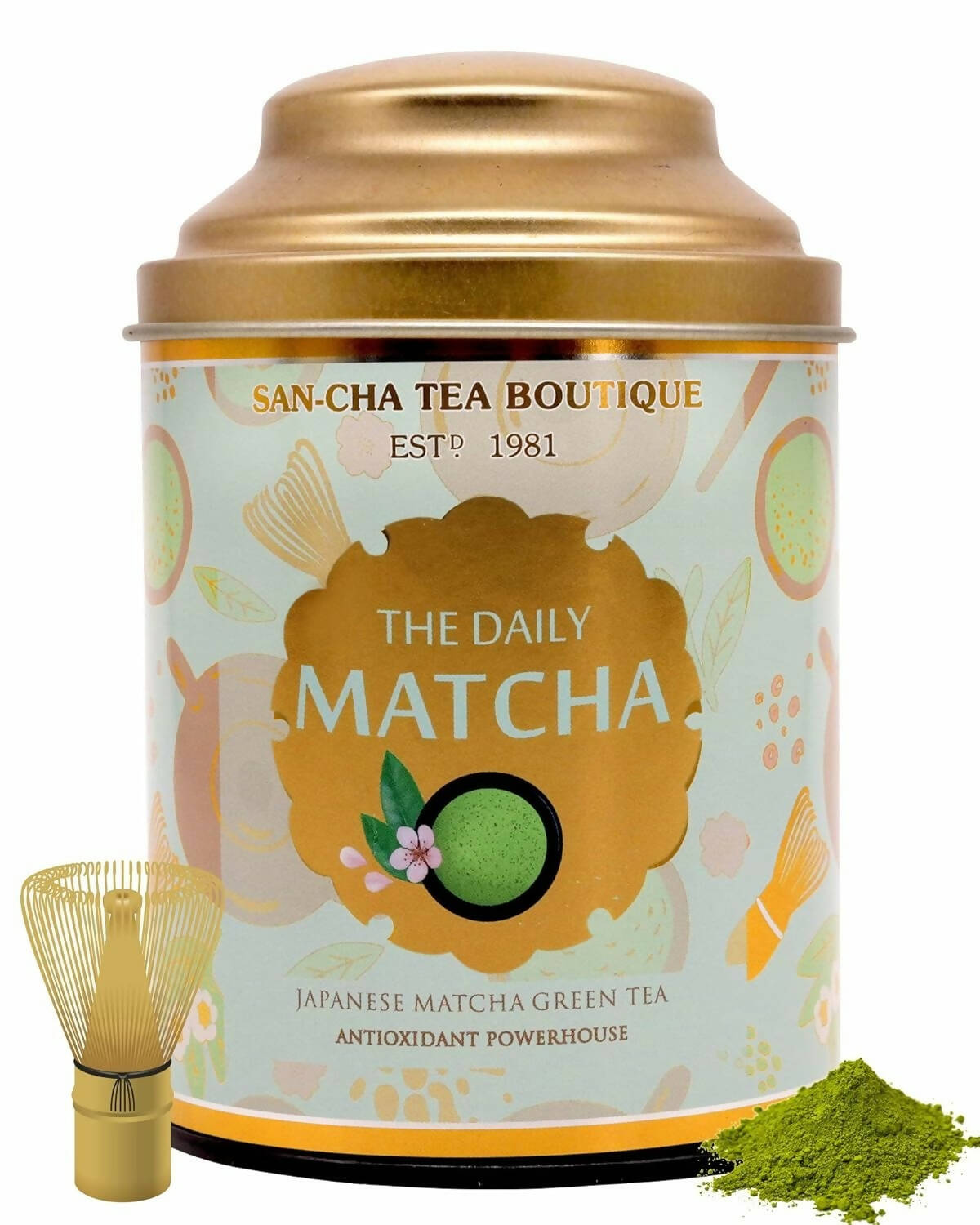 Buy SAN-CHA Tea Boutique Daily Matcha Green Tea - Japanese Matcha Green Tea Powder from DrMediCart