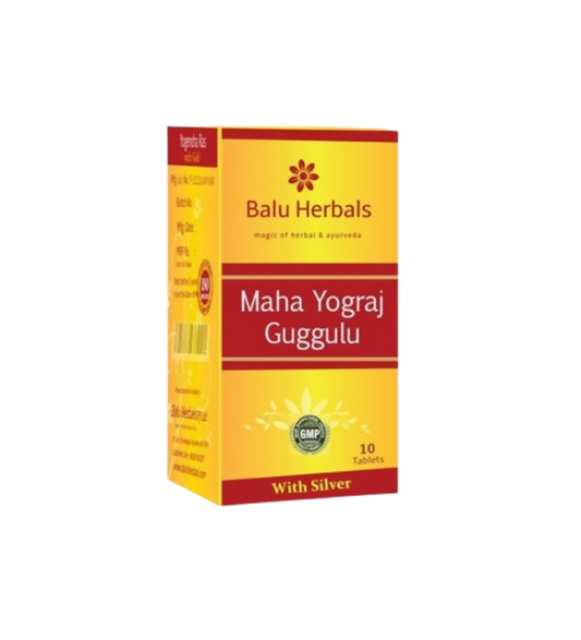 Balu Herbals Mahayograj Guggulu Silver Tablets