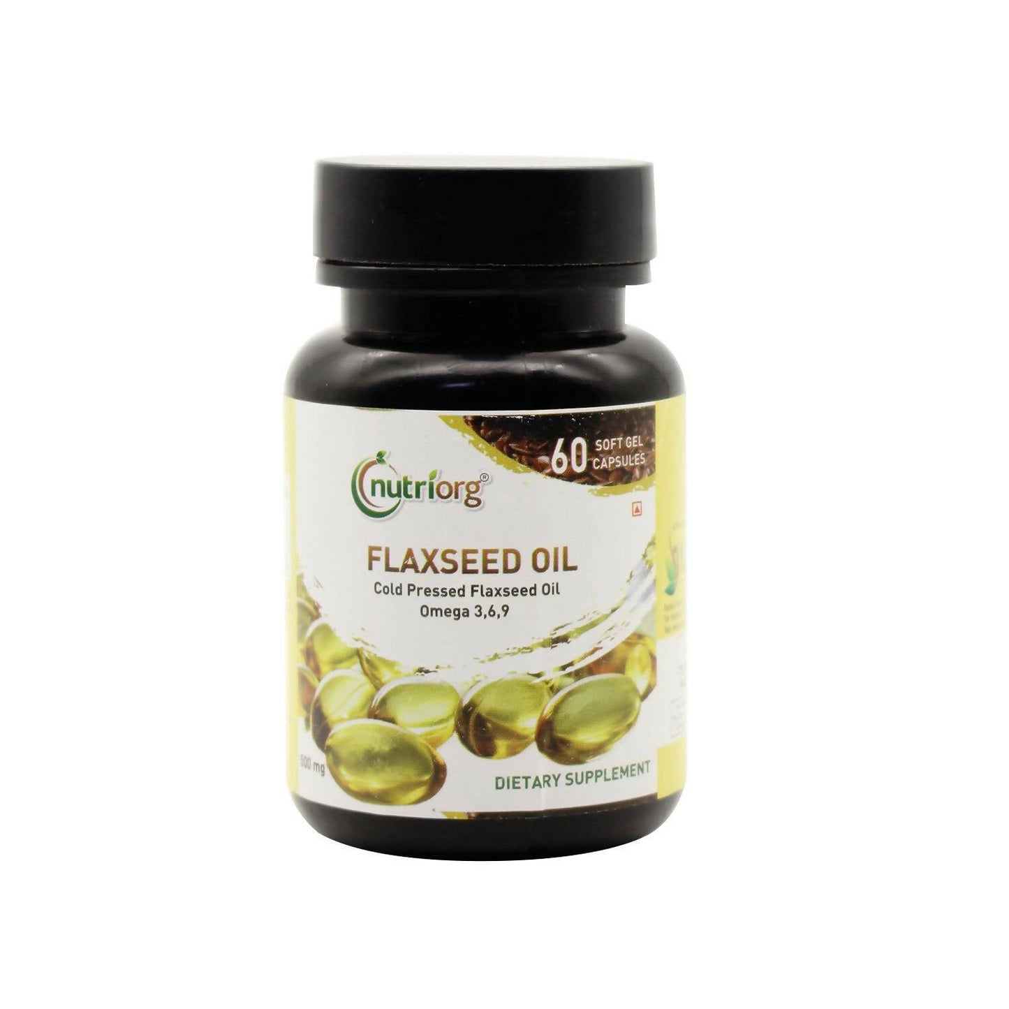 Nutriorg Flaxseed Oil Soft Gel Capsules