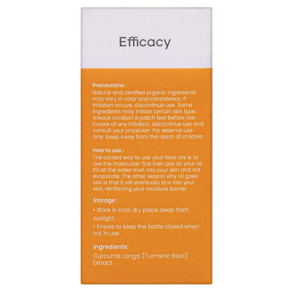 Earth Rhythm Turmeric Facial Oil - DrMediCart