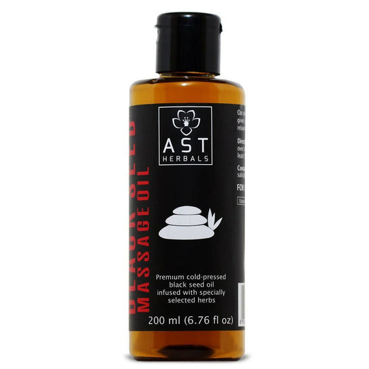 AST Herbals Black Seed Massage Oil (Kalonji Massage Oil) - DrMediCart