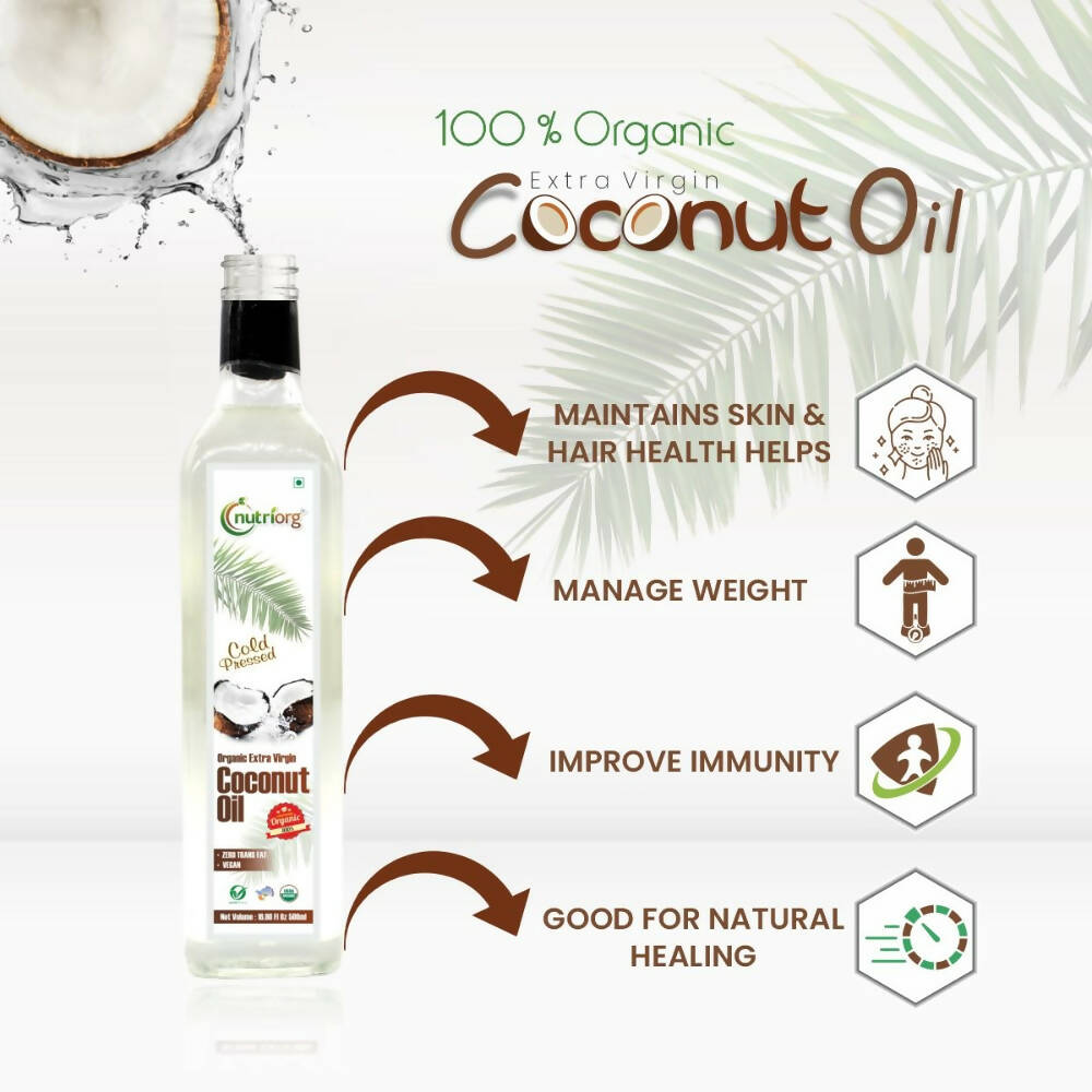 Nutriorg Organic Extra Virgin Coconut Oil