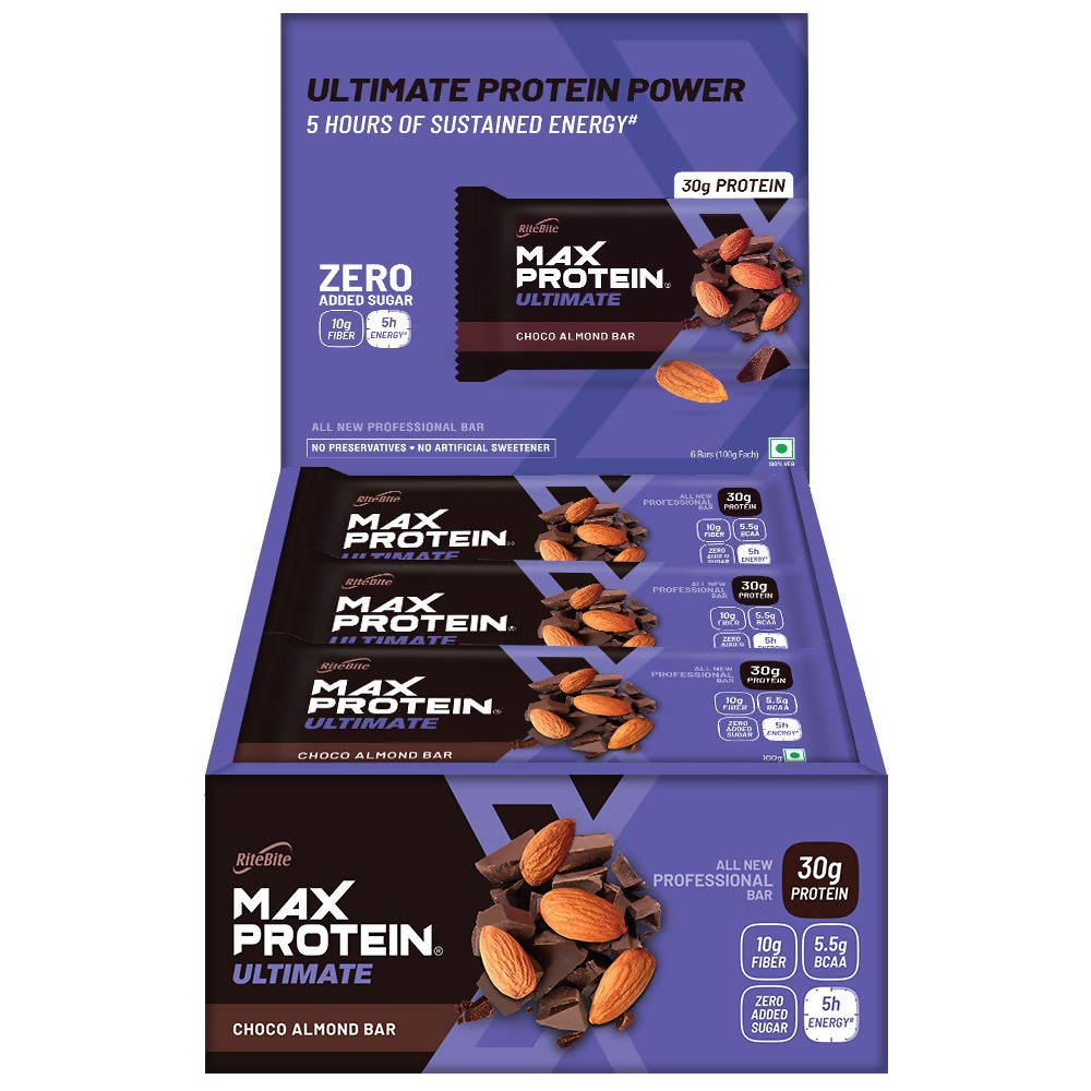 RiteBite Max Protein Ultimate Choco Almond Bar