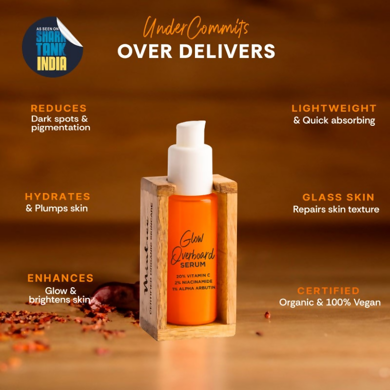 Mintree Certified Organic & Vegan Glow Overboard Face Serum