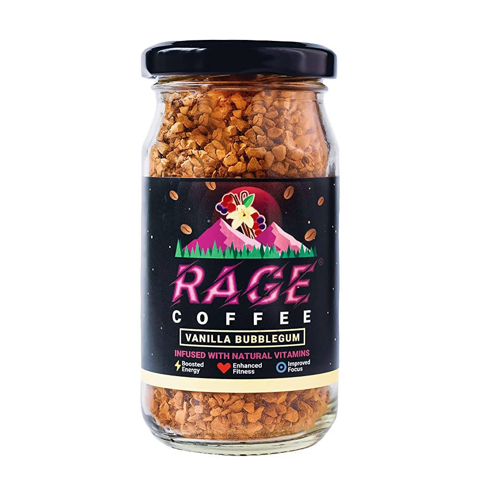 Buy Rage Coffee Vanilla Bubblegum Instant Coffee from DrMediCart