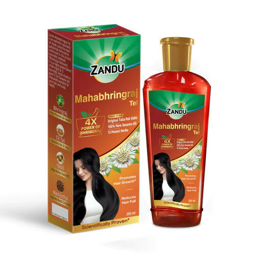 Buy Zandu Mahabhringraj Tel from DrMediCart, Ship from India to USA