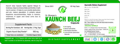 Dr.Bhargav’s Kaunch Beej Capsules