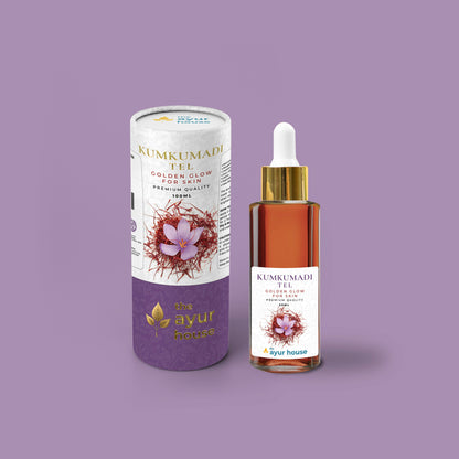 The Ayur House Kumkumadi Tel - Golden Glow Face Oil