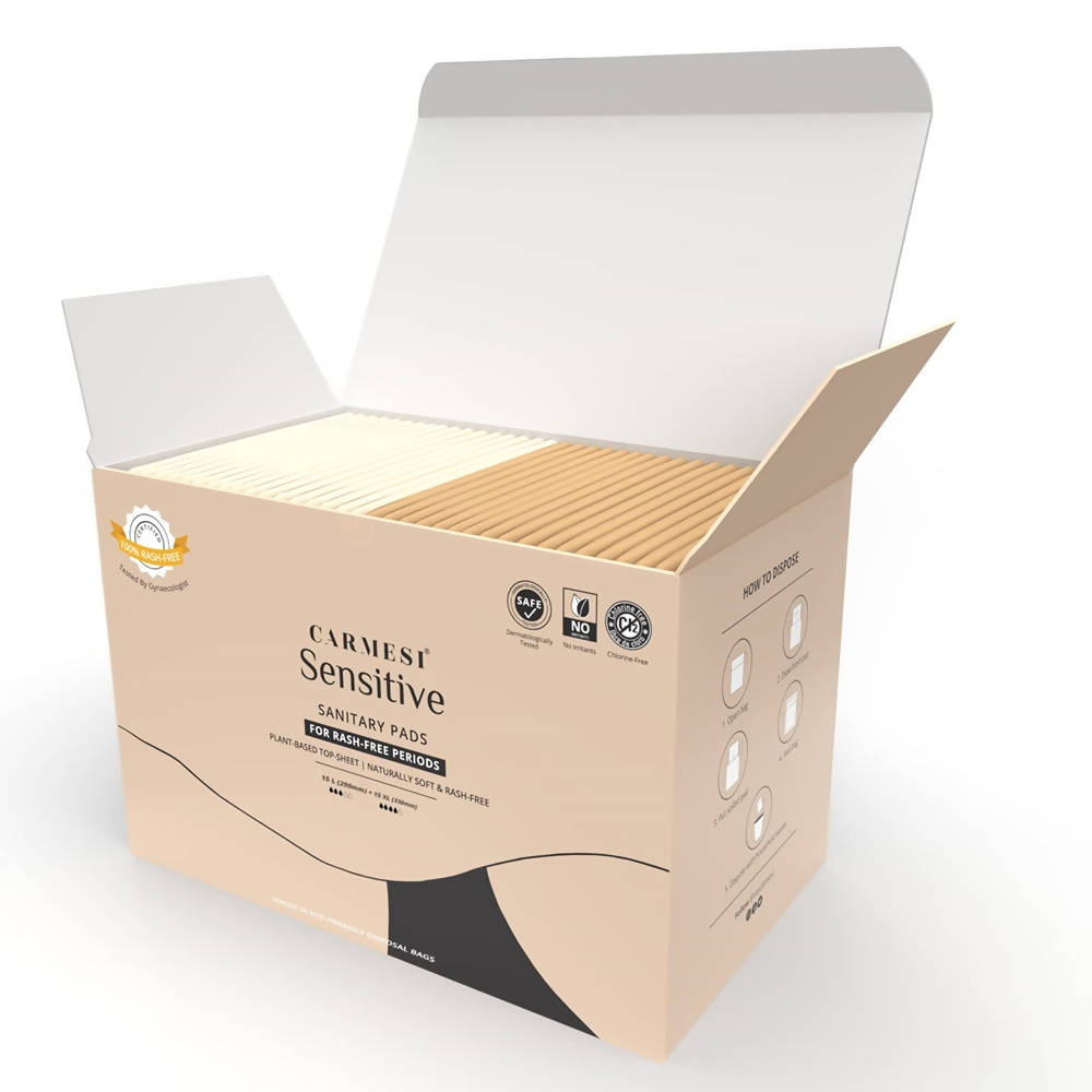 Carmesi Sensitive - Sanitary Pads for Rash-Free Periods