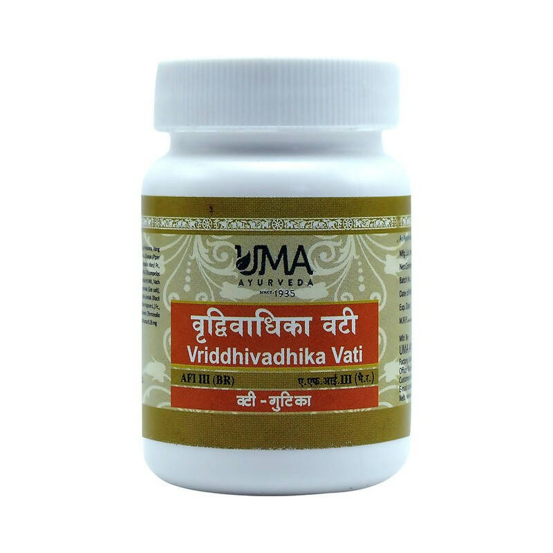 Uma Ayurveda Vriddhivadhika Vati Tablets