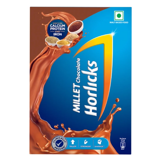 Horlicks Millet Chocolate Flavor Nutrition Drink Powder