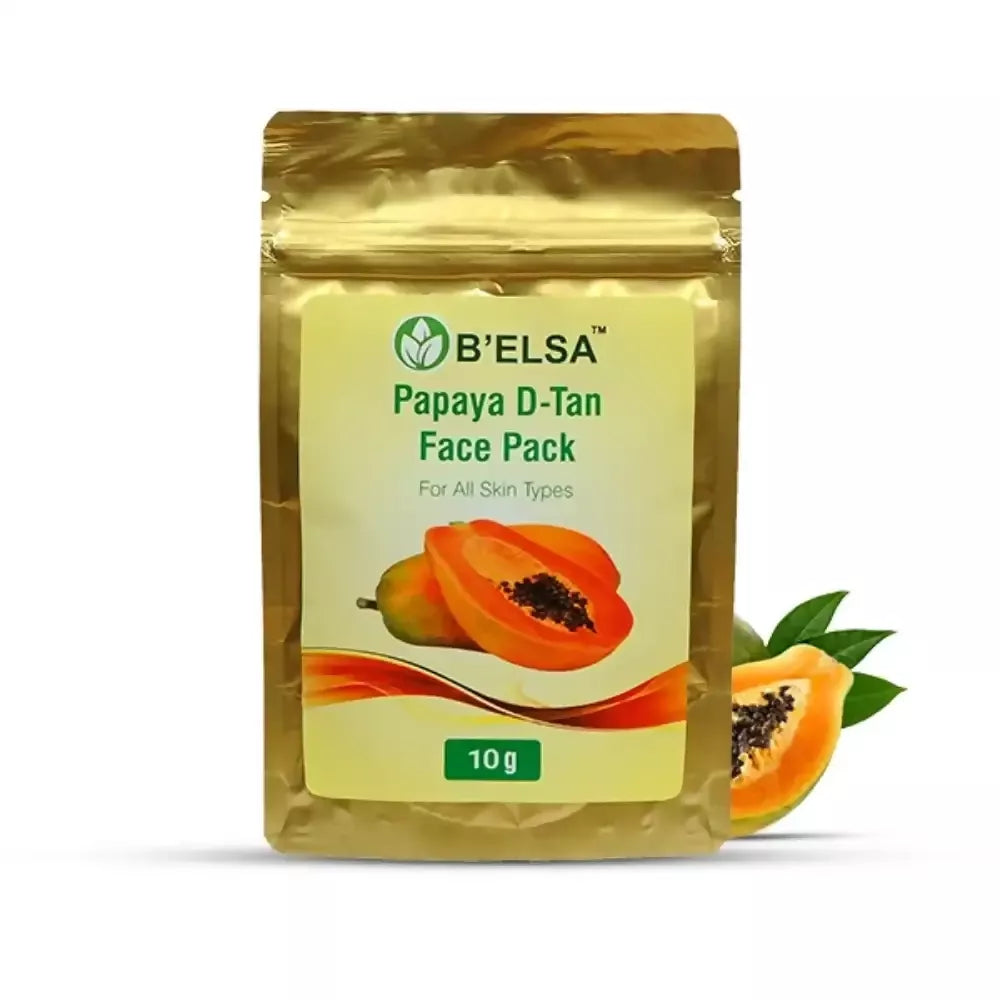 Belsa Herbals Organic Papaya D-Tan Face Pack