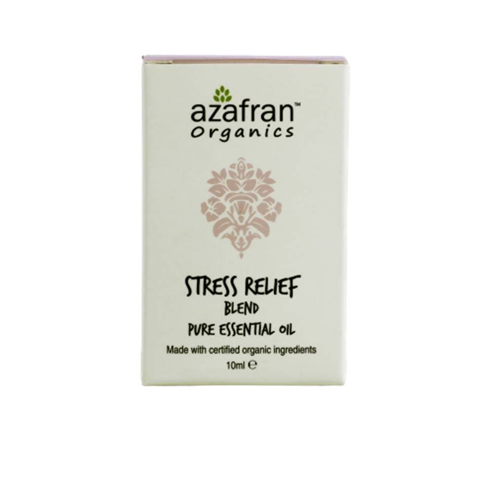 Azafran Organics Stress Relief Blend Pure Essential Oil - DrMediCart