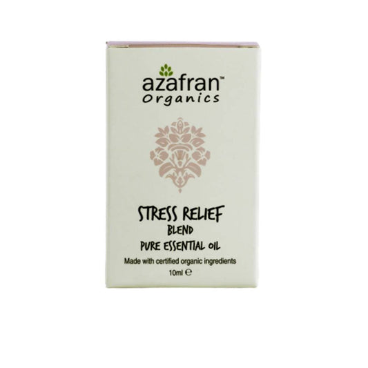 Azafran Organics Stress Relief Blend Pure Essential Oil - DrMediCart