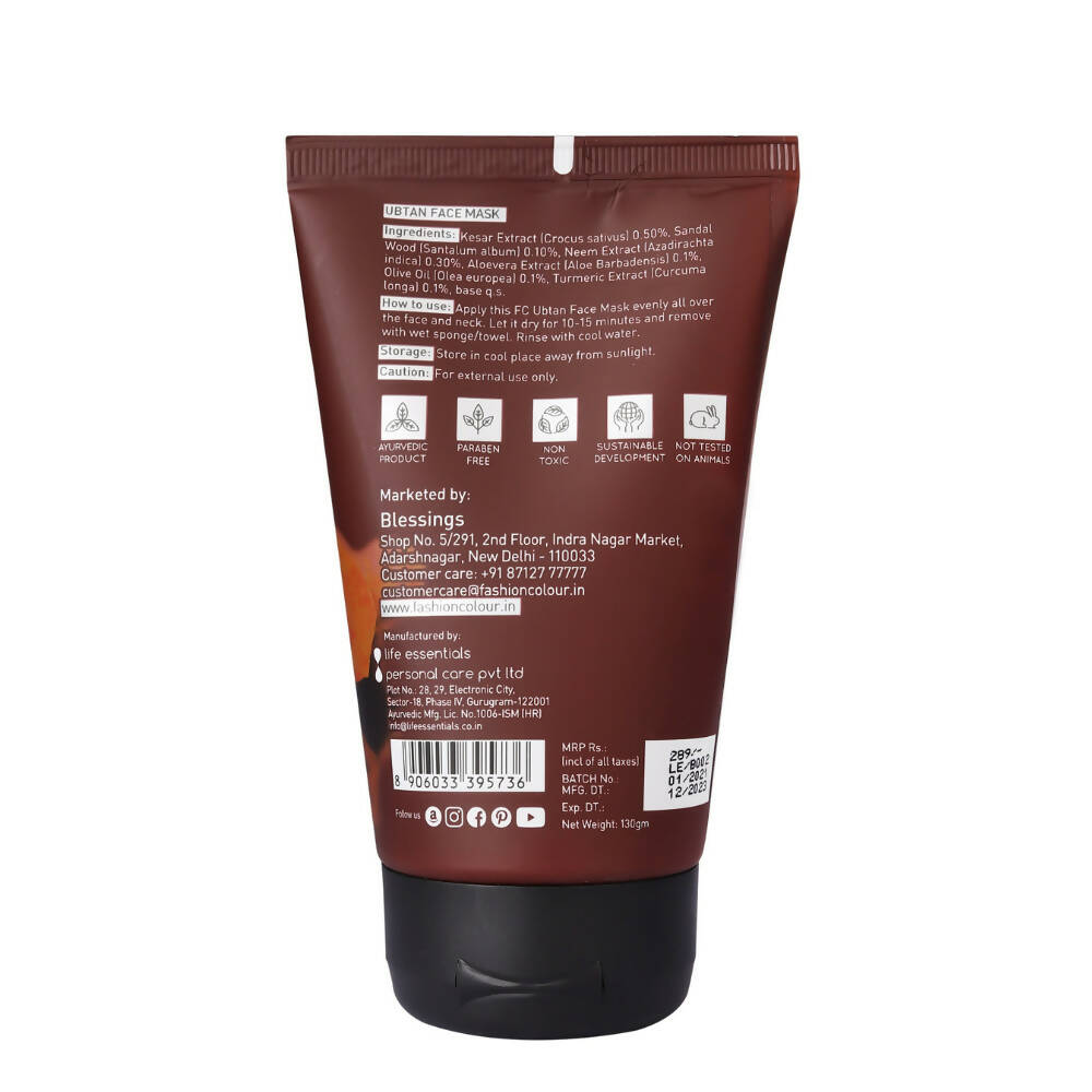 Fashion Colour Ubtan Face Mask