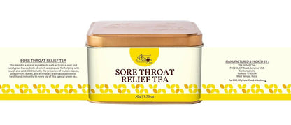 The Indian Chai  Sore Throat Relief Tea - Drmedicart
