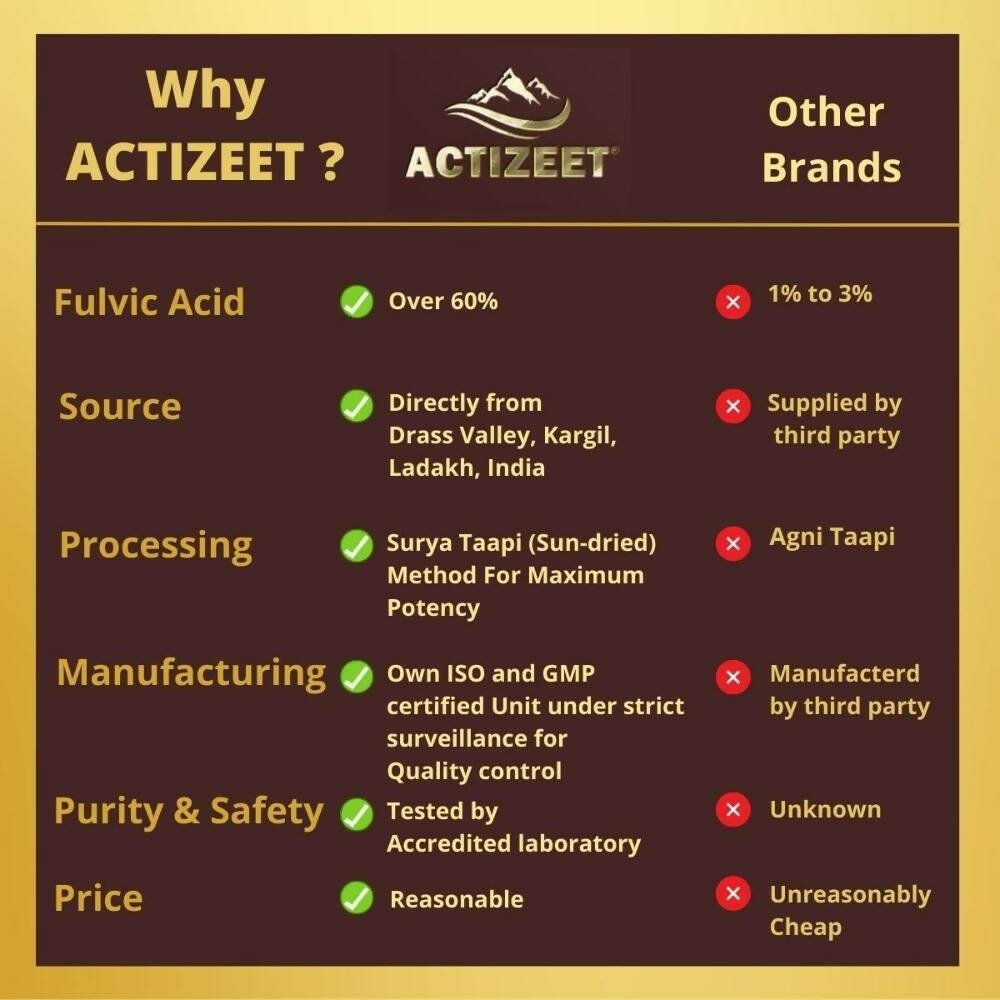 Actizeet Pure Himalayan Sj