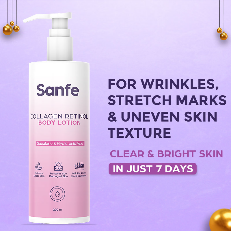 Sanfe Collagen Retinol Body Lotion