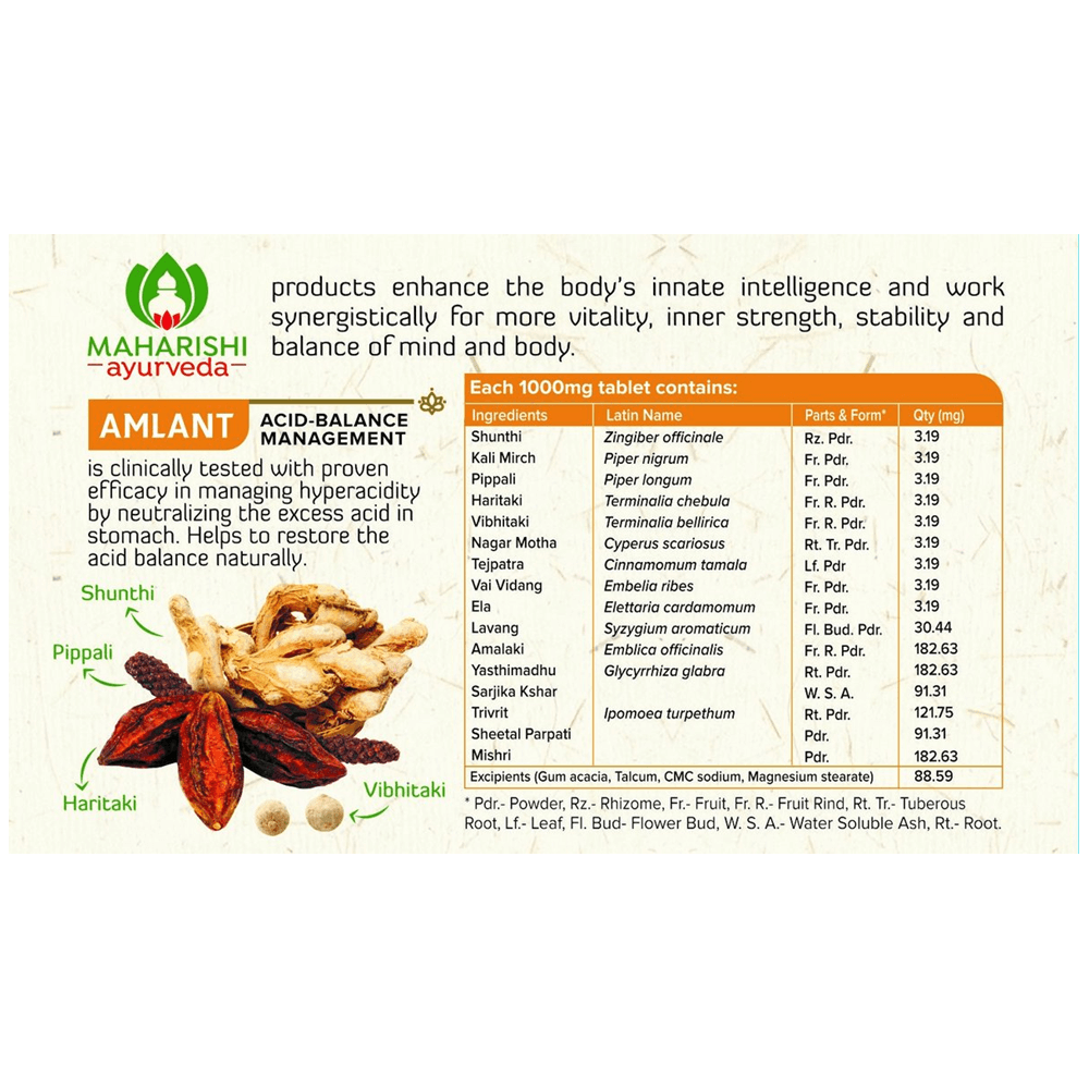 maharishi ayurveda amlant tablet