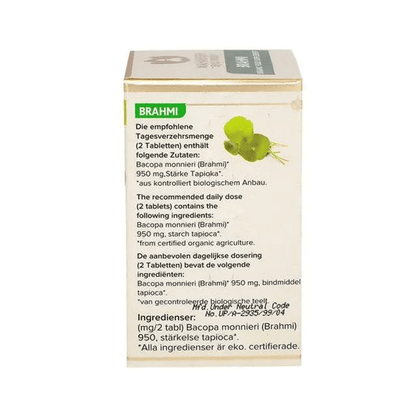 maharishi ayurveda organic brahmi tablet