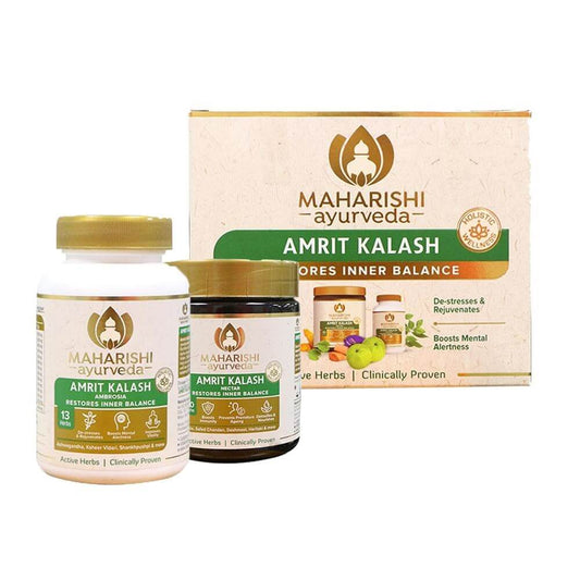 maharishi amrit kalash dual pack paste and tablets