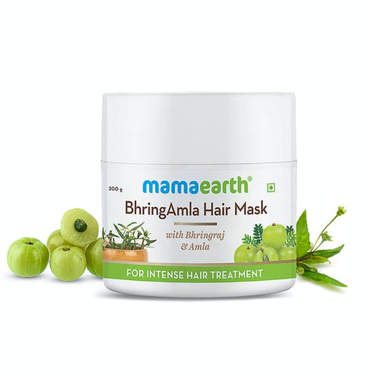 Buy Mamaearth Bhringamla Hair Mask For Intense Hair Treatment from DrMediCart, Ship from India to USA
