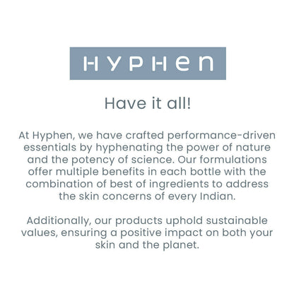 Hyphen By Kriti Sanon Acne Defence Daily Serum With 2% Salicylic Acid For Active Acne & Breakouts