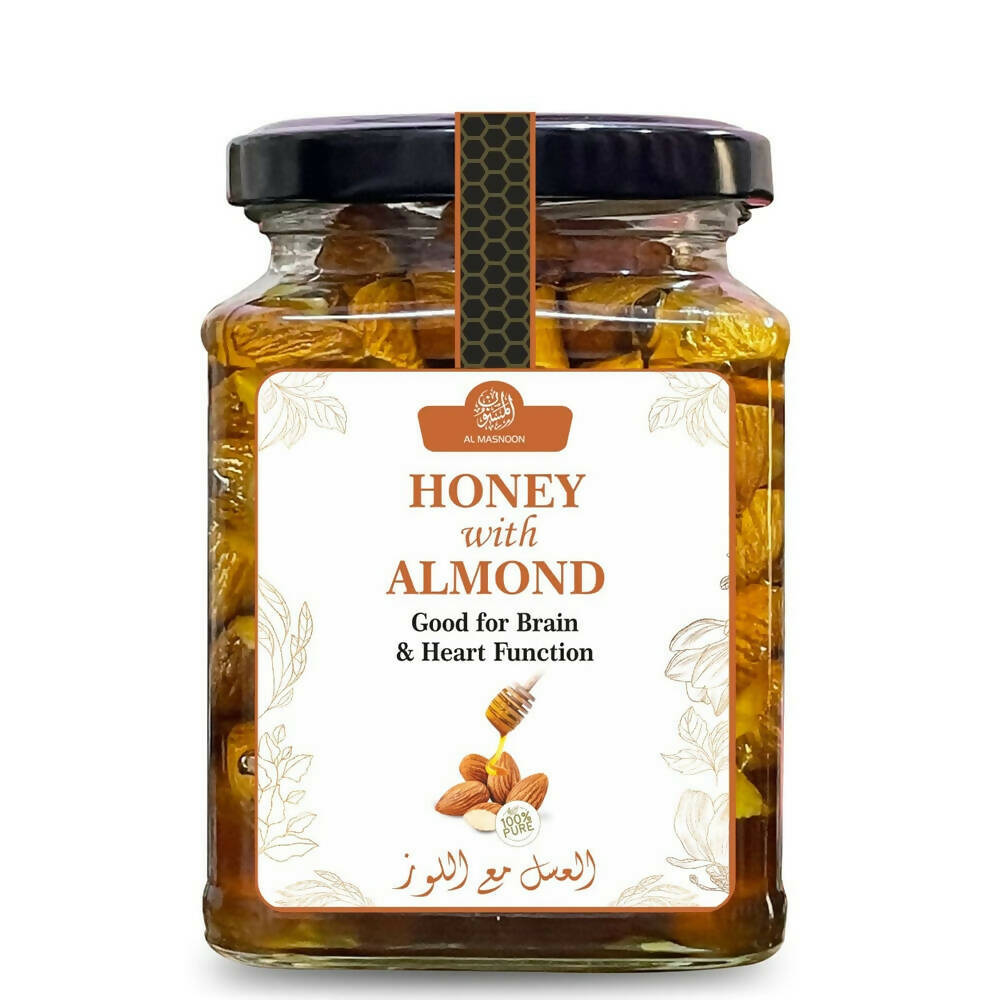 Buy Al Masnoon Honey With Almonds from DrMediCart, Ship from India to USA