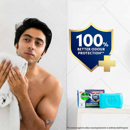 Dettol Cologne Fresh Bathing Soap Bar