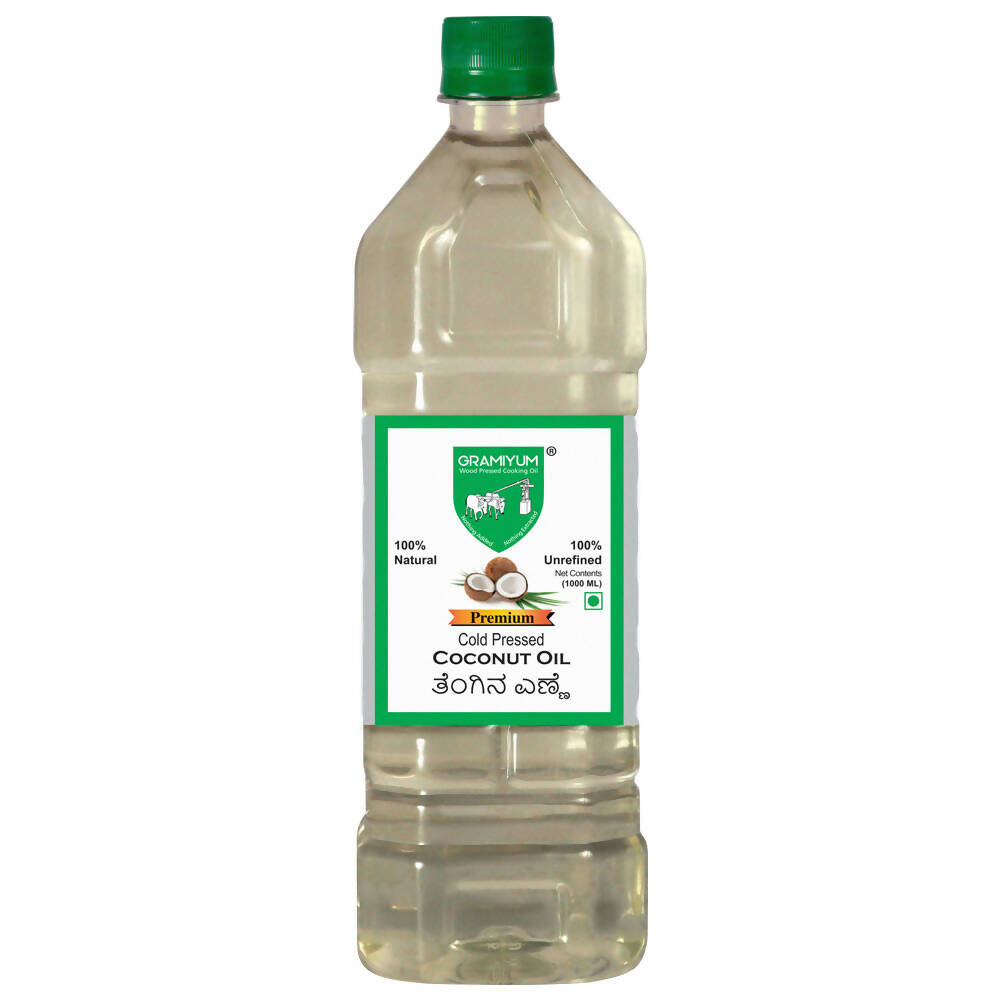 Buy Gramiyum Coconut Oil Cold Pressed/ Nariyal Tel from DrMediCart, Ship from India to USA