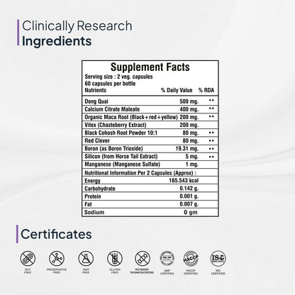 Miduty by Palak Notes Menopause Capsules