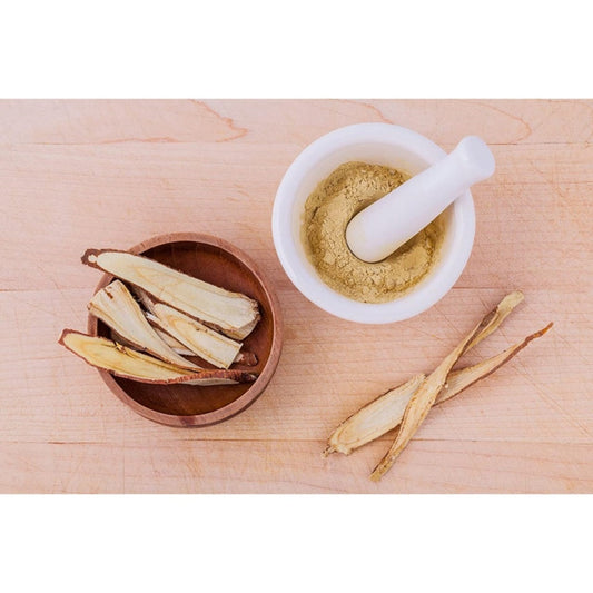 Buy Mesmara Herbal Mulethi Licorice Yastimadhu Powder(100gm) from DrMediCart, Ship from India to USA
