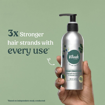 Vilvah Store Hair Cream Citrus Conditioner For Dry And Frizzy Hair