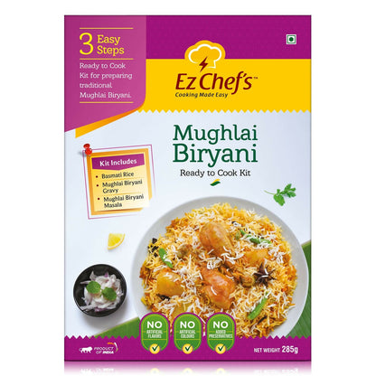 Ez Chef's Mughlai Biryani Kit - Lucknow's Famous Biryani