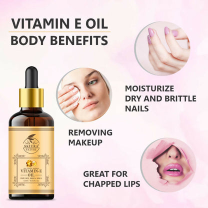 Skiura Nature Vitamin E Oil Pure & Natural