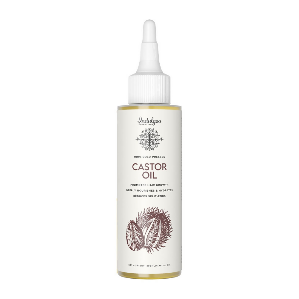 Indulgeo Essentials Cold Pressed Castor Oil For Hair Growth