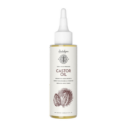 Indulgeo Essentials Cold Pressed Castor Oil For Hair Growth