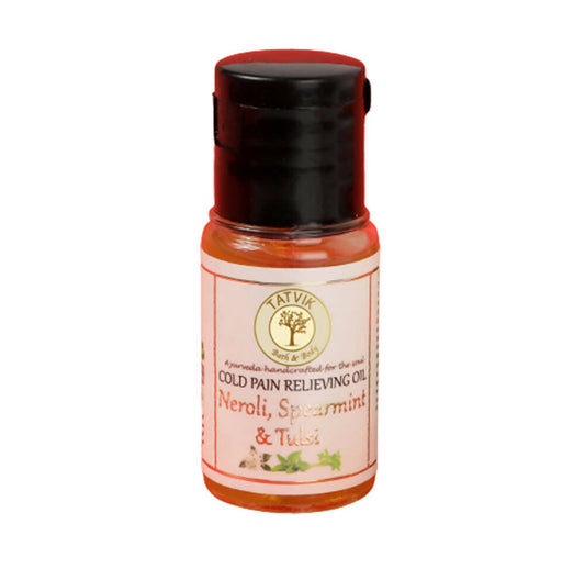 Buy Tatvik Ayurveda Cold Pain Relieving Oil- Neroli, Spearmint & Tulsi from DrMediCart, Ship from India to USA