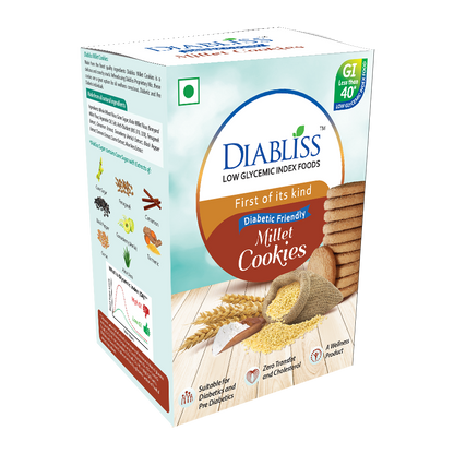 Diabliss Diabetic Friendly Millet Cookies