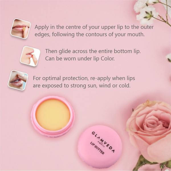 Glamveda Rose Lip Balm