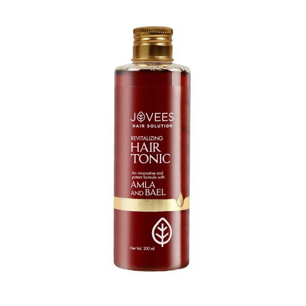 Jovees Revitalising Amla & Bael Hair Tonic For Long, Strong & Thick Hair